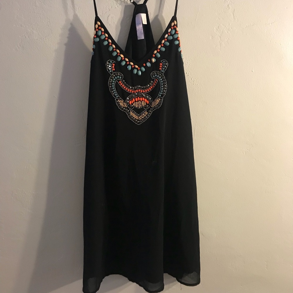 Black beaded dress💕